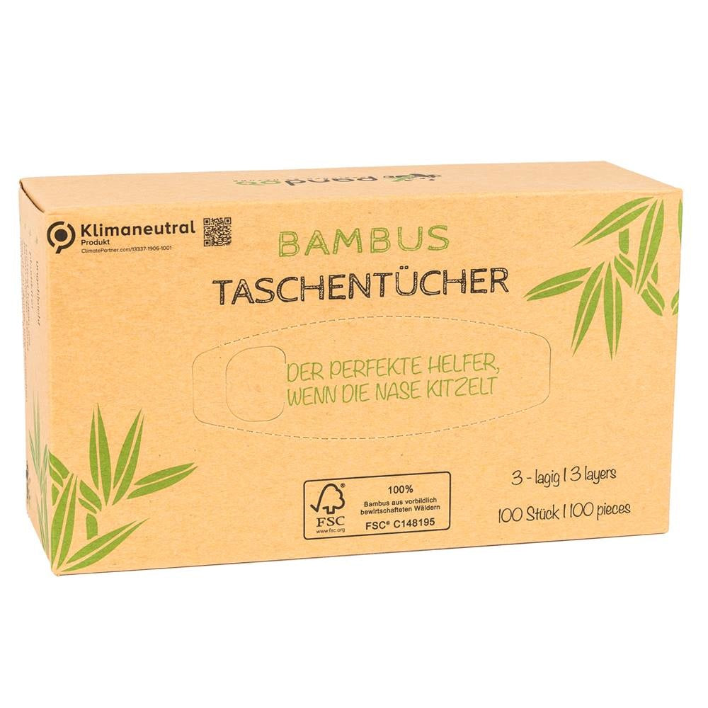Tissues bamboo - 1 box - 100 tissues