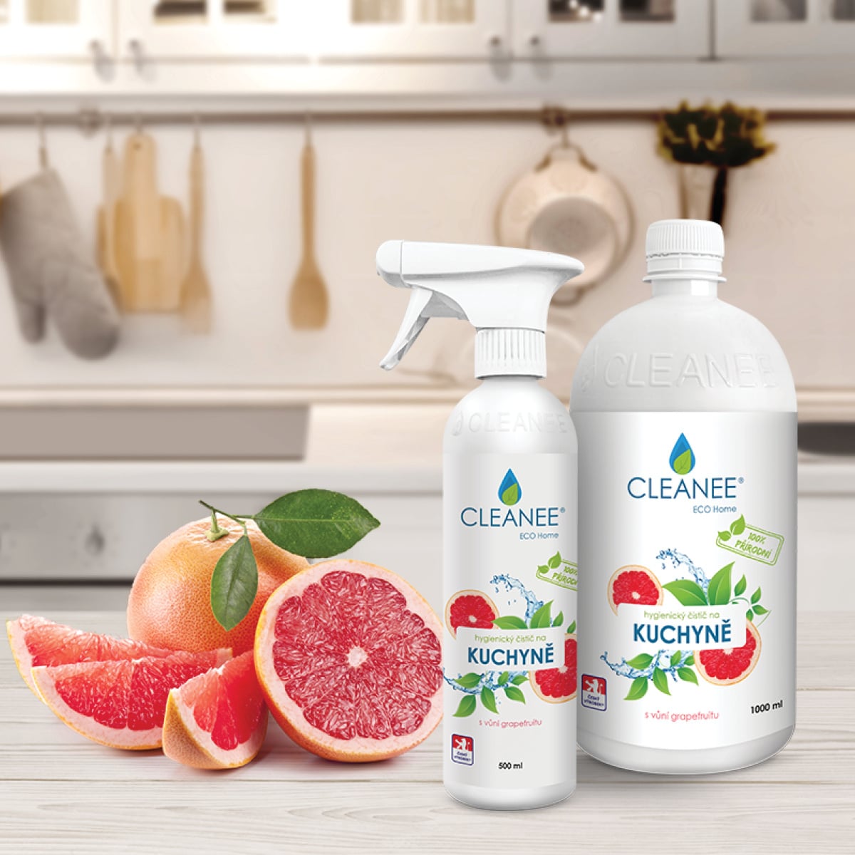 Cleanee - ECO natuurlijke keukenreiniger - 500ml