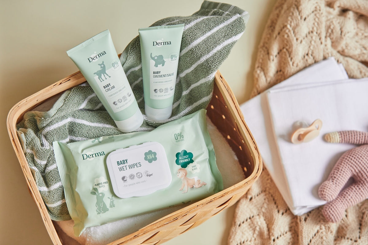 Derma Eco Baby Wipes - 64 Wipes