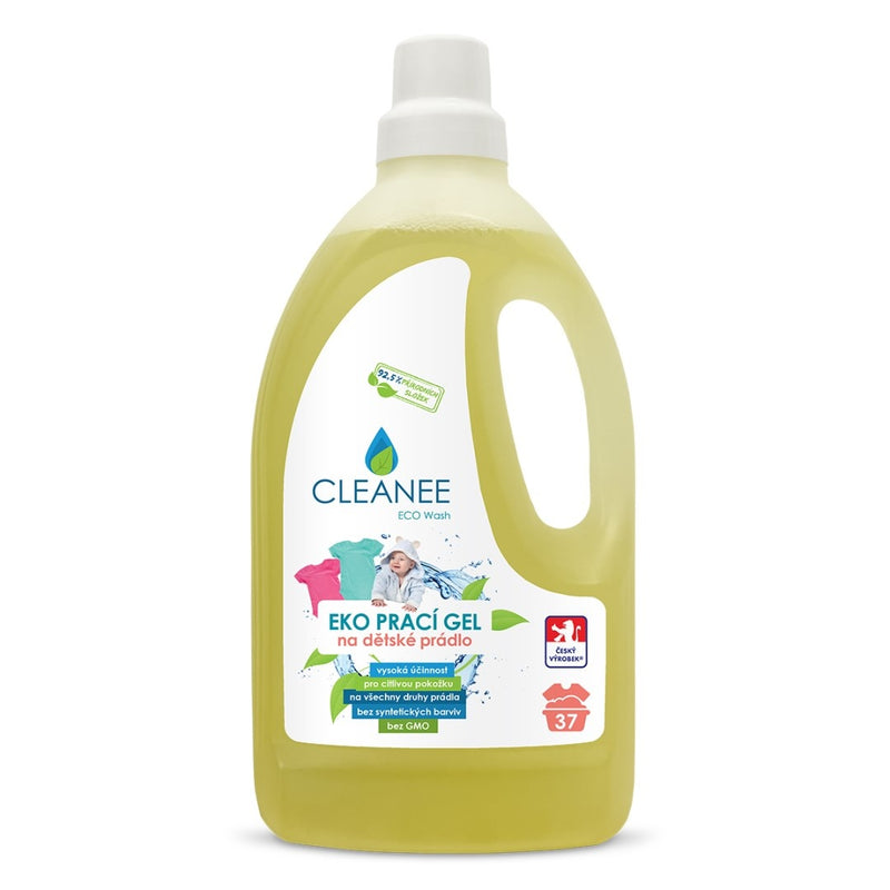 Cleanee ECO Wasmiddel voor kinderkleren - 1,5 L - geschikt voor gevoelige huid