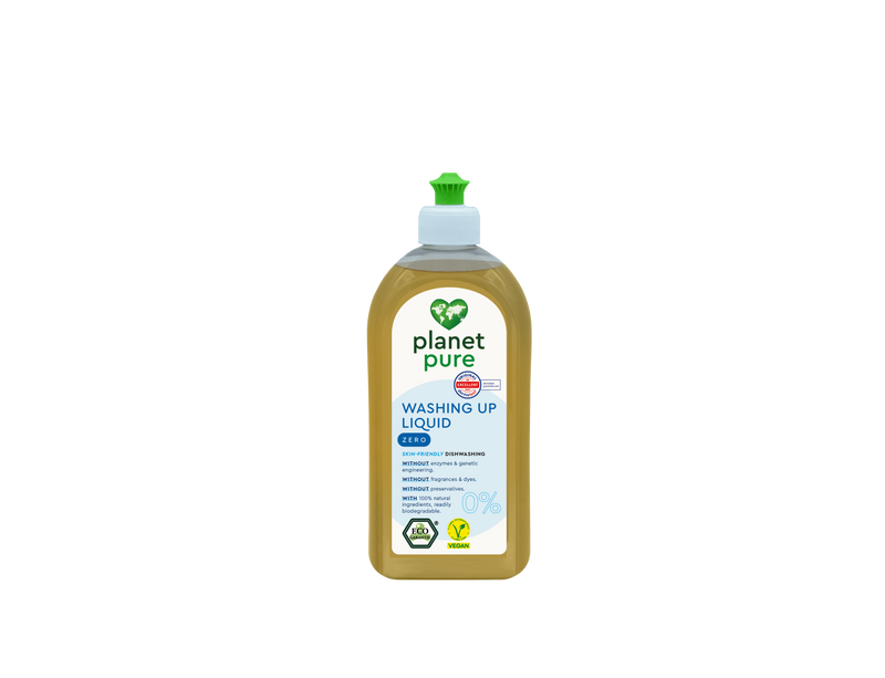 Planet Pure - dishwashing liquid - 0% ZERO - 500 ml