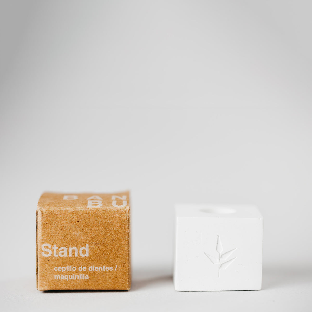 Holder – natural stone – for toothbrush or razor