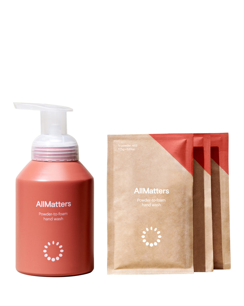 Starter Kit - 3 x Hand Soap Refill & Reusable Bottle