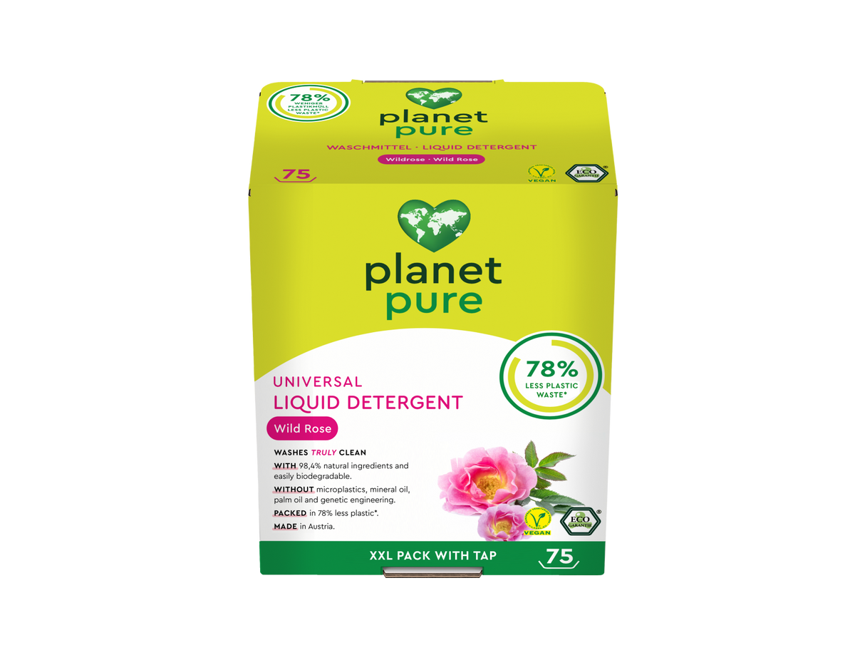 Planet Pure - universal eco detergent - Wild Rose - 3L