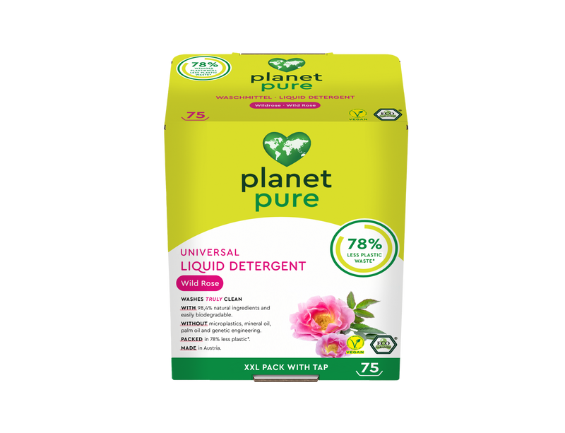 Planet Pure - universal eco detergent - Wild Rose - 3L