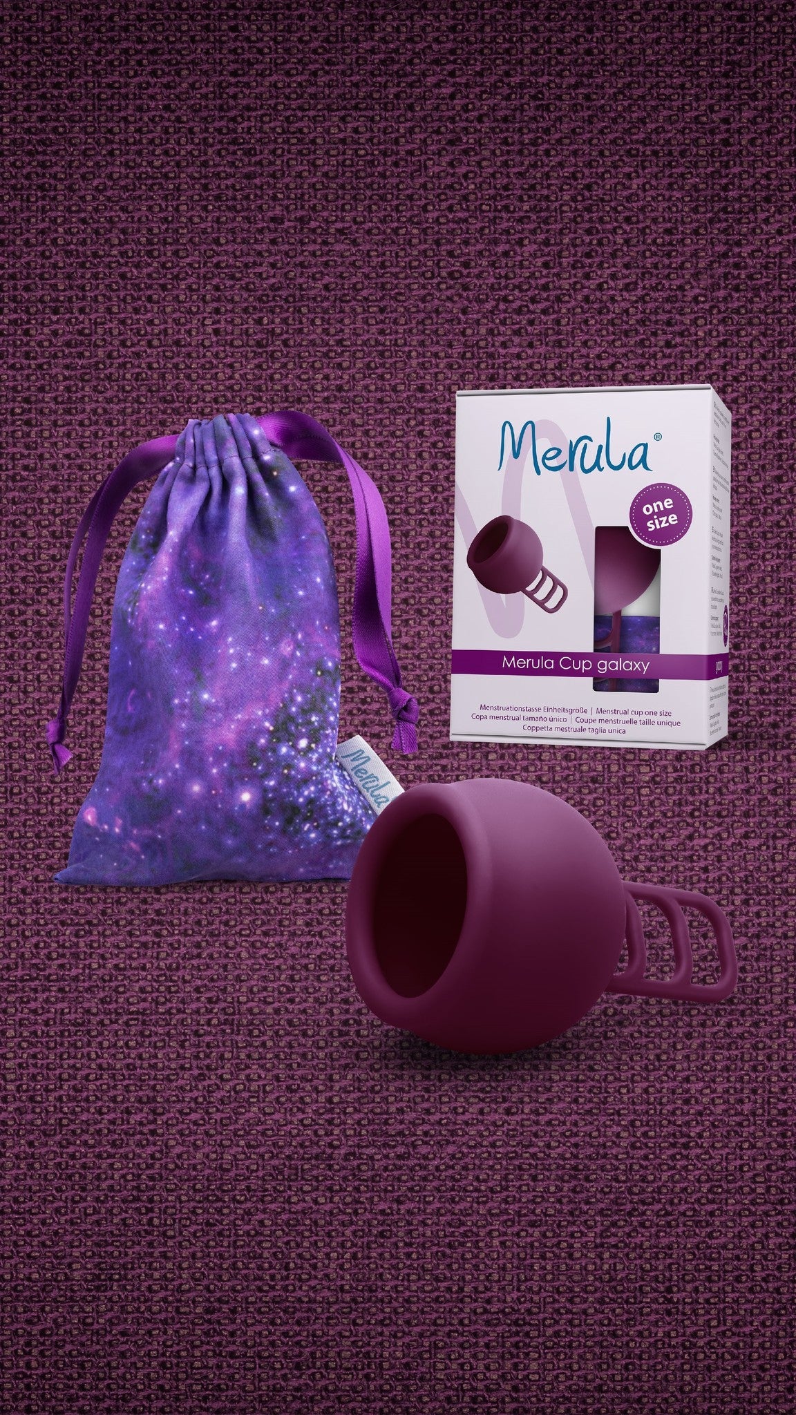 Menstrual Cup - Galaxy Purple