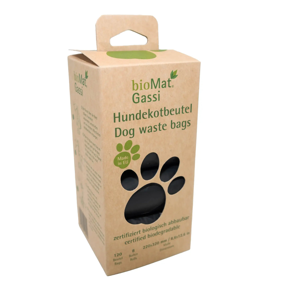 BioMat - Compostable dog waste bags - 120 bags