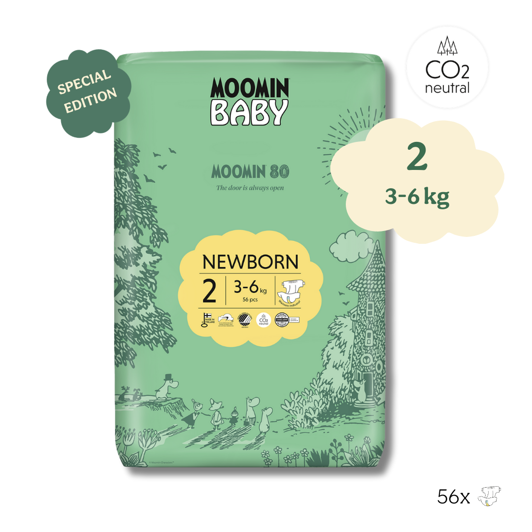 Eco Diapers - size 2 - 3 to 6 kg