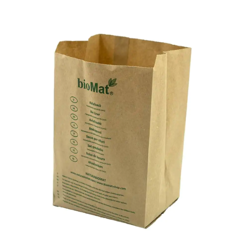BioMat - Compostable Paper Bags - 50 x 10 Liter