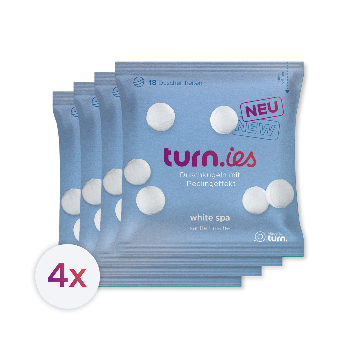 TURN - Refill set - 4 pack
