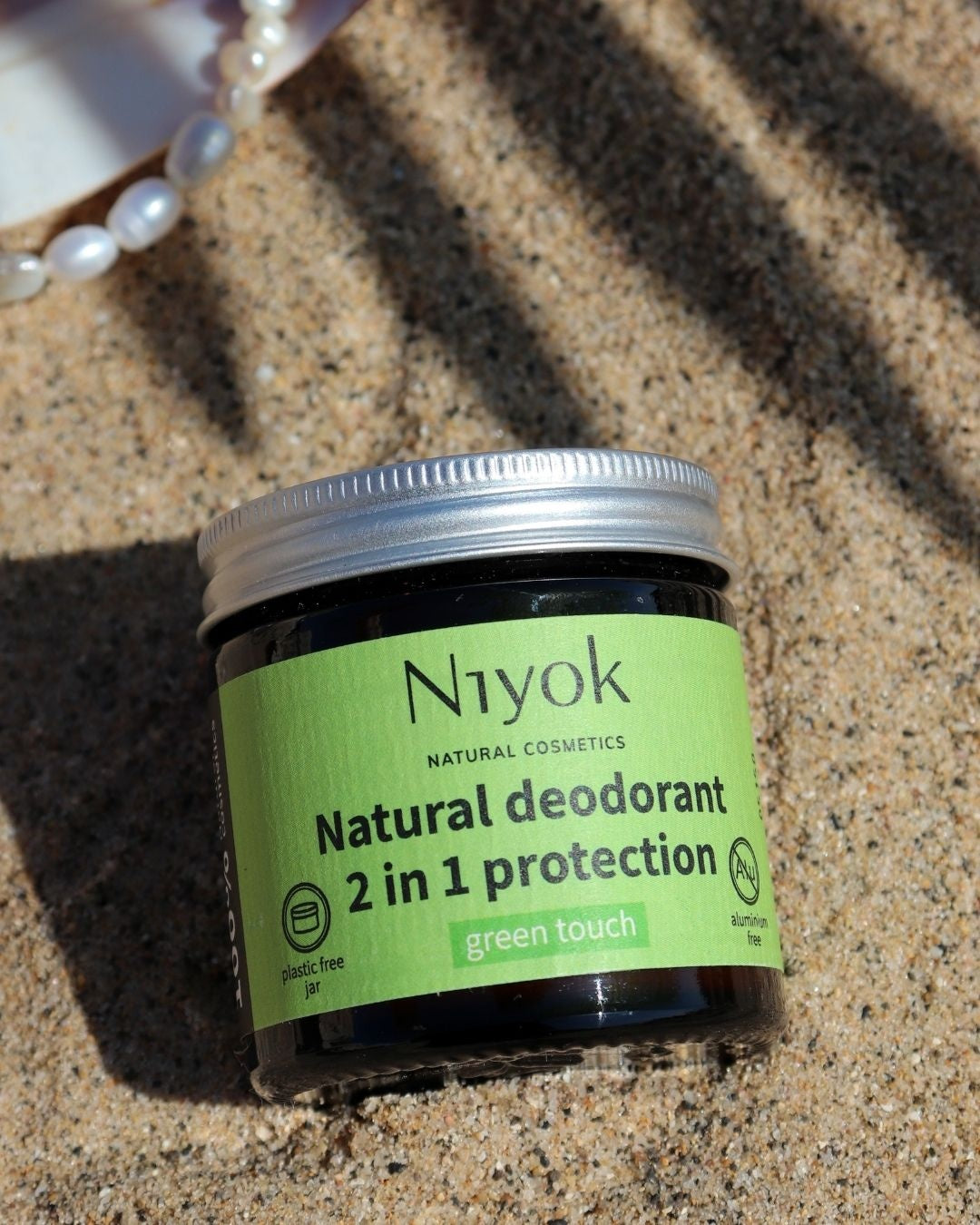 Niyok - Deocrème Touch Green – Anti-transpirant – 40 ML