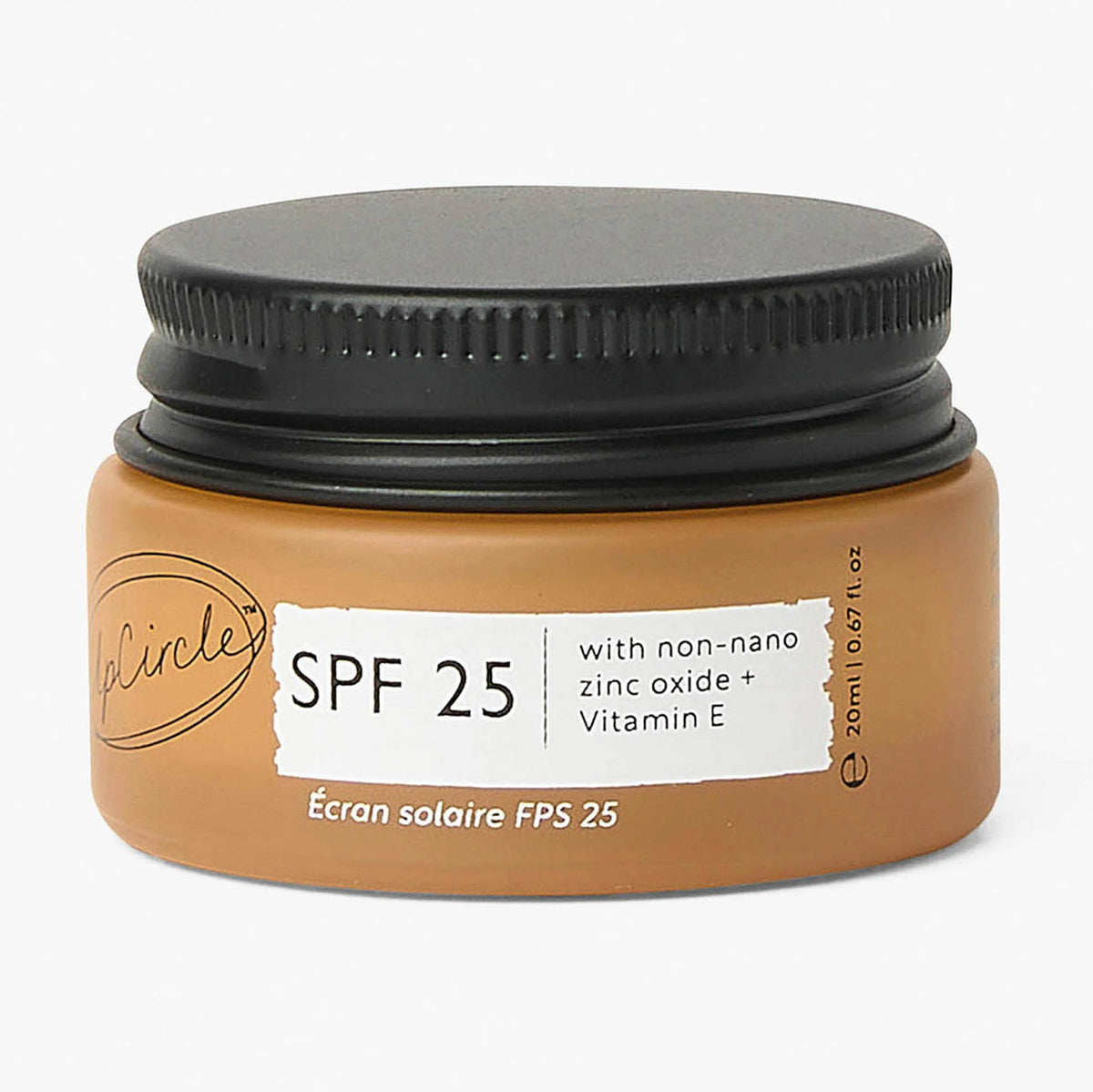Sunscreen - Face - SPF 25 - Upcycled raspberries - Travel Size