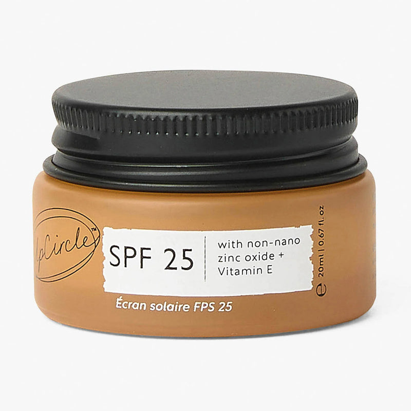 Sunscreen - Face - SPF 25 - Upcycled raspberries - Travel Size