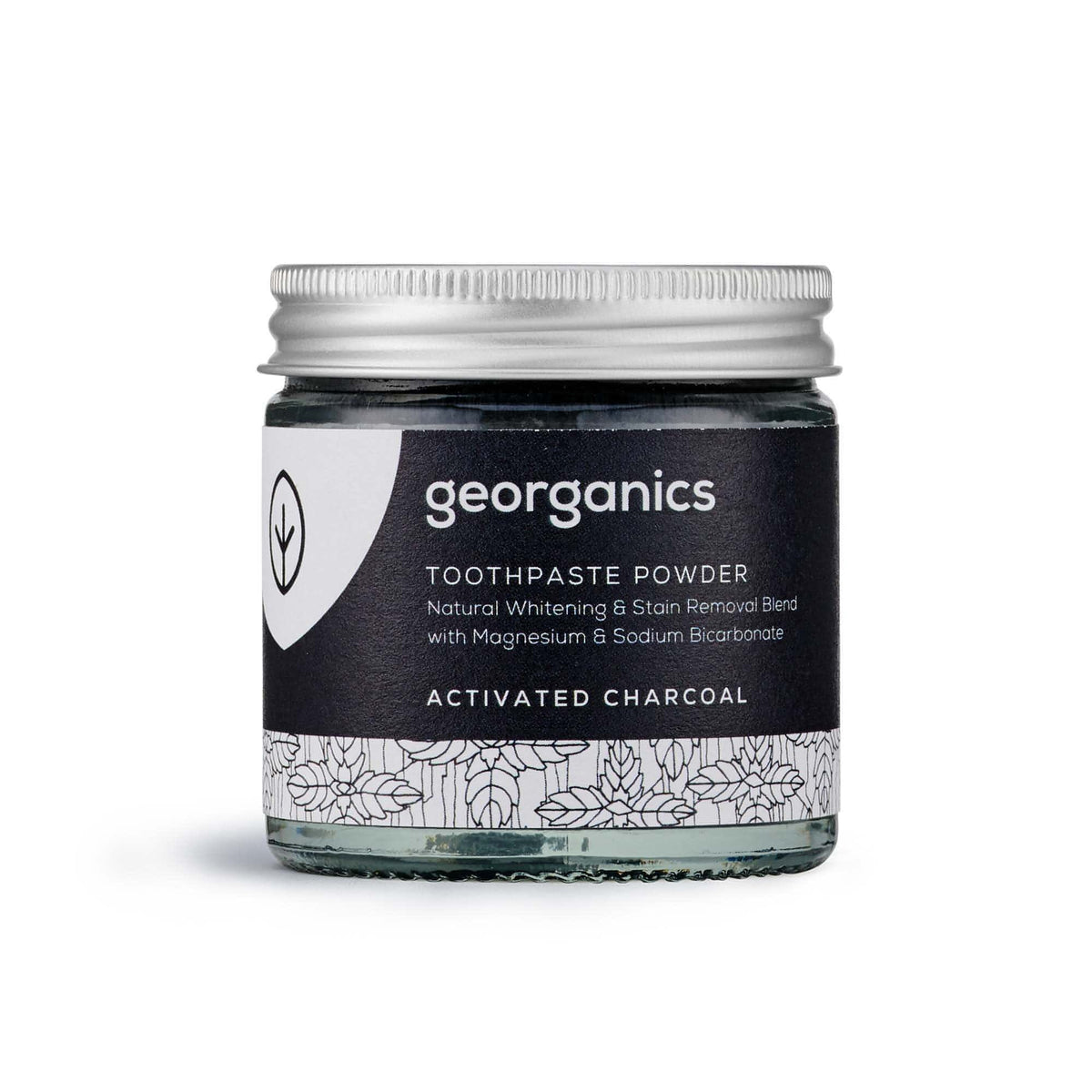 Mineral toothpaste powder - Activated charcoal - Whitening