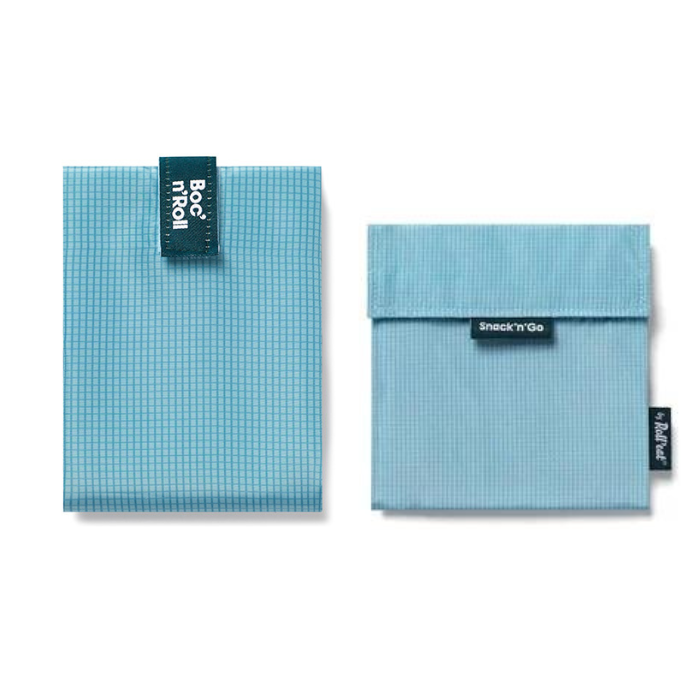 Boc'n Roll + Snack'n Go - Active Silver blue