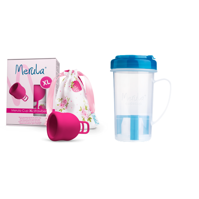 Merula Cupscup & menstrual cup XL - 6 colours