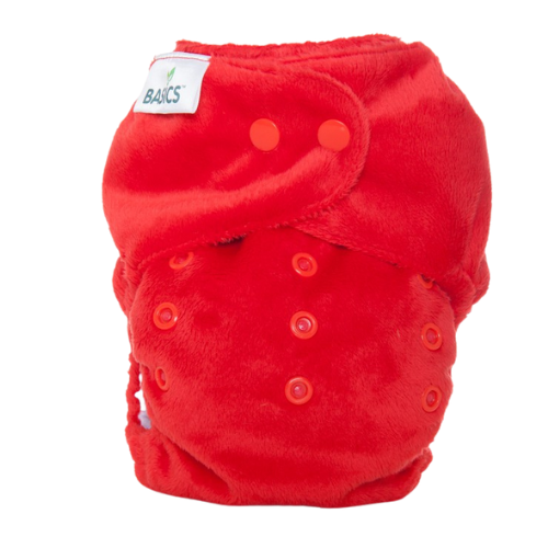 Bambooty washable diaper all-in-two - Watermelon Red