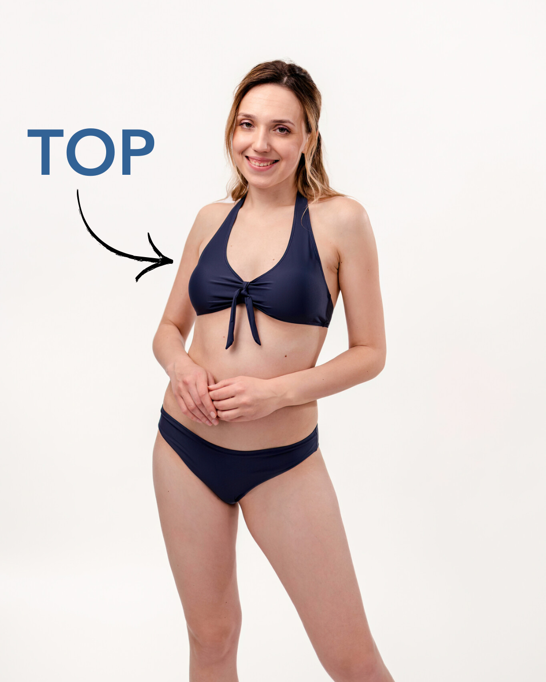 Bikini top - Blue