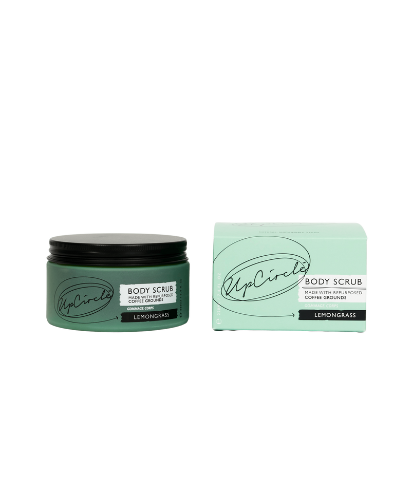 Body Scrub - Reused Coffee Grounds - 220 ml