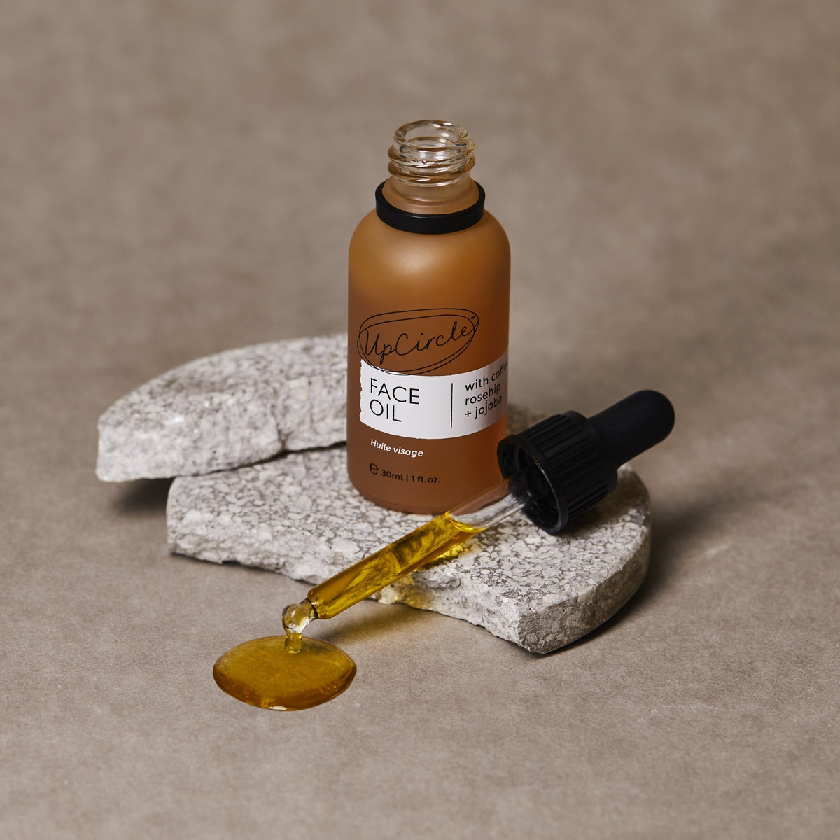 UpCircle - Facial Oil - Coffee & Rosehip - 30 ml