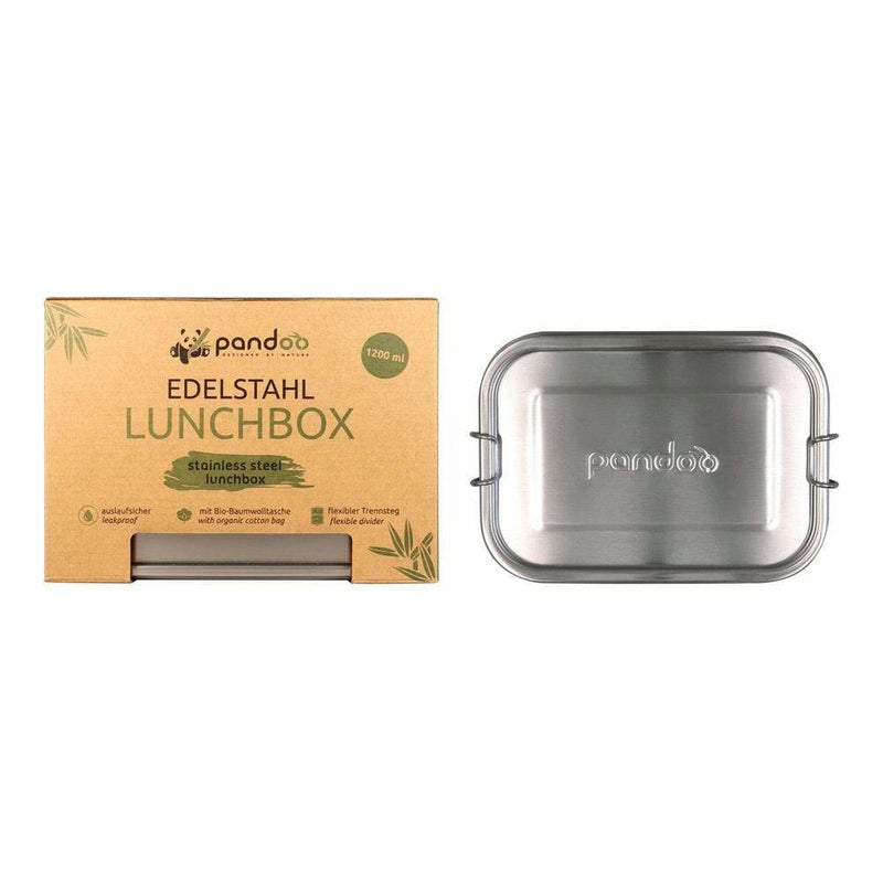 Pandoo Stainless Steel Lunch Box - 1200 ML