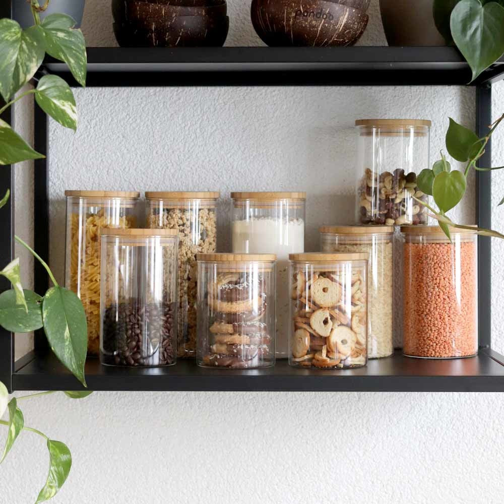 Glass storage jar - 1000ml