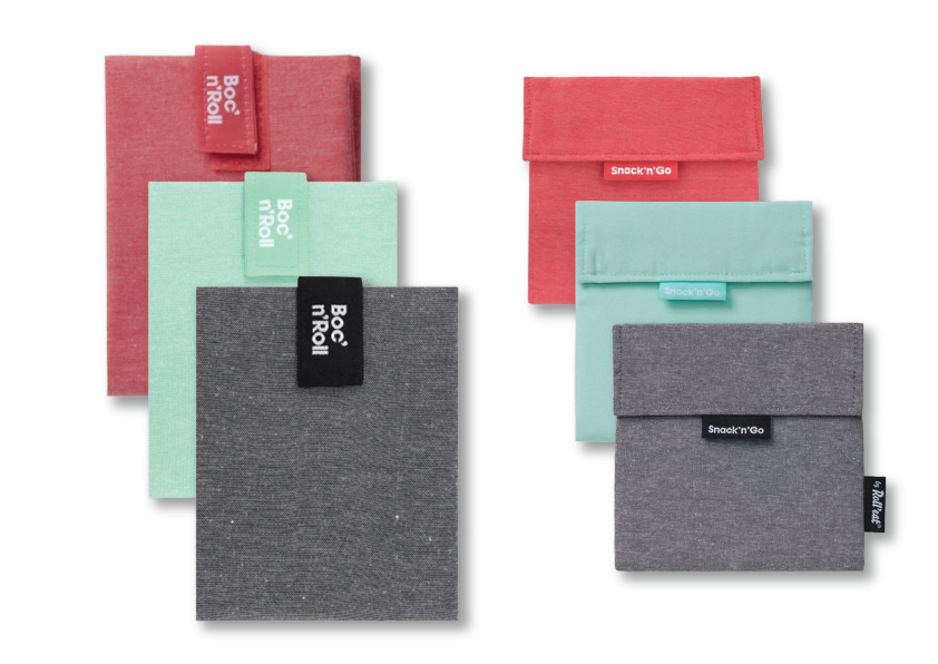 3 x Snack'n Go + 3 x Boc 'n Roll - Cool prints