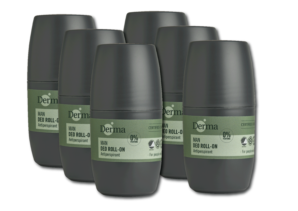 Derma Man - Deo roller – 50 ML – Fragrance & perfume free