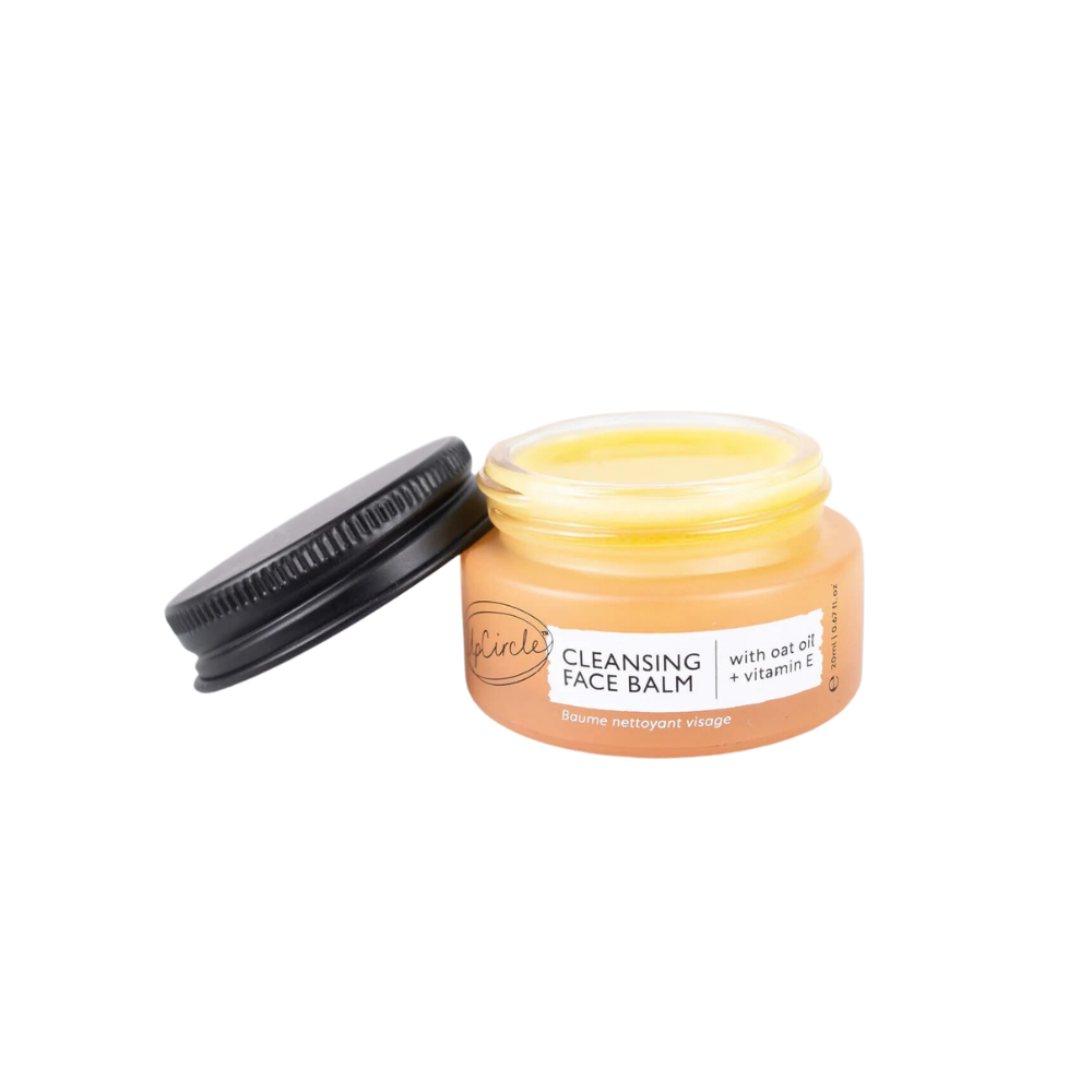 Cleansing Face Balm – Upcycled Apricot Powder – Travel size