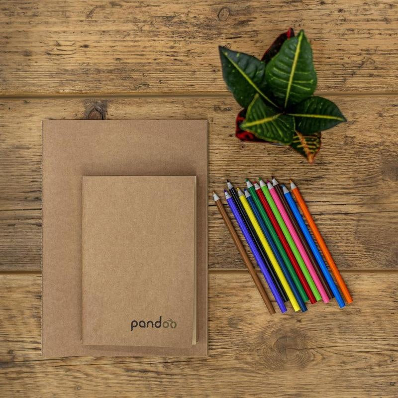 Pandoo bamboo notebook - A4