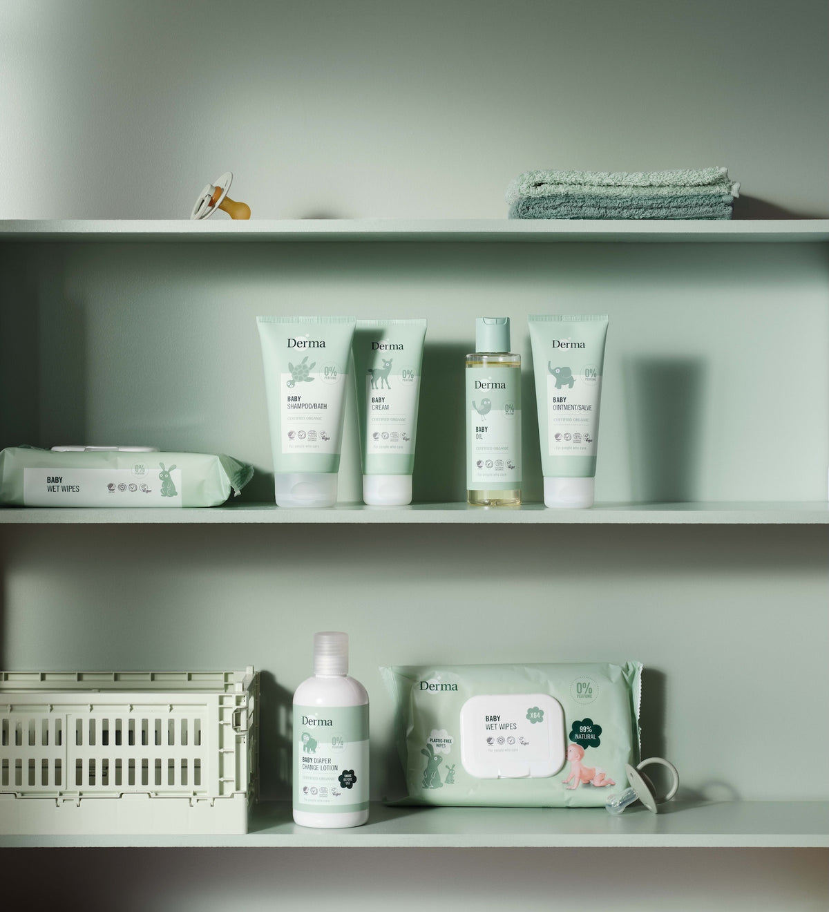 Derma Eco Baby package - complete - 4 products