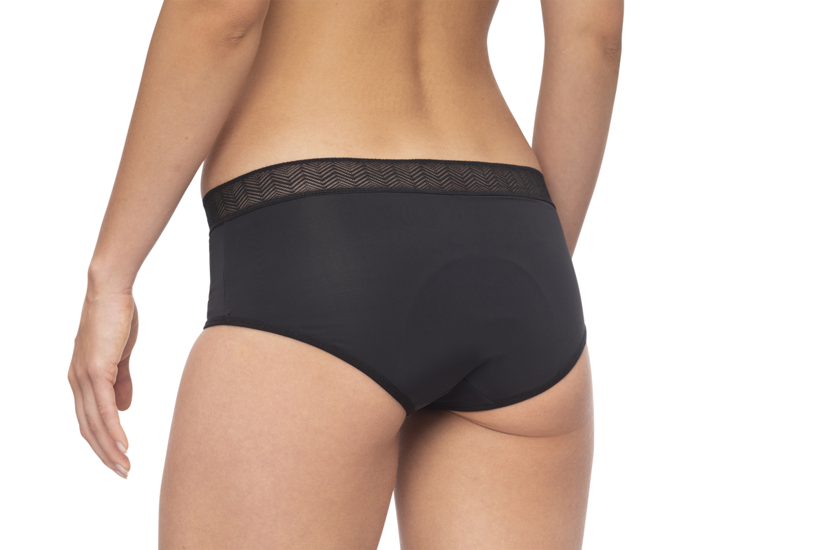 Menstrual underwear Hipster - black