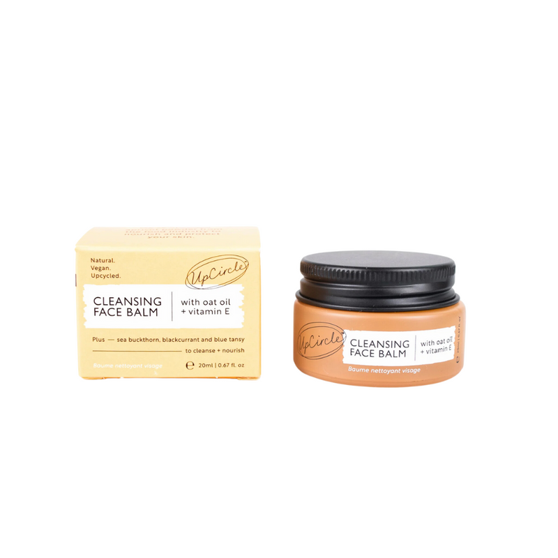 Cleansing Face Balm – Upcycled Apricot Powder – Travel size
