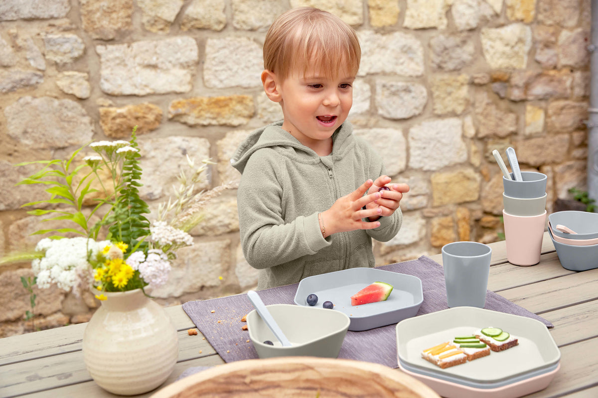 Children's plate - GEO - Different colors - BPA-Free