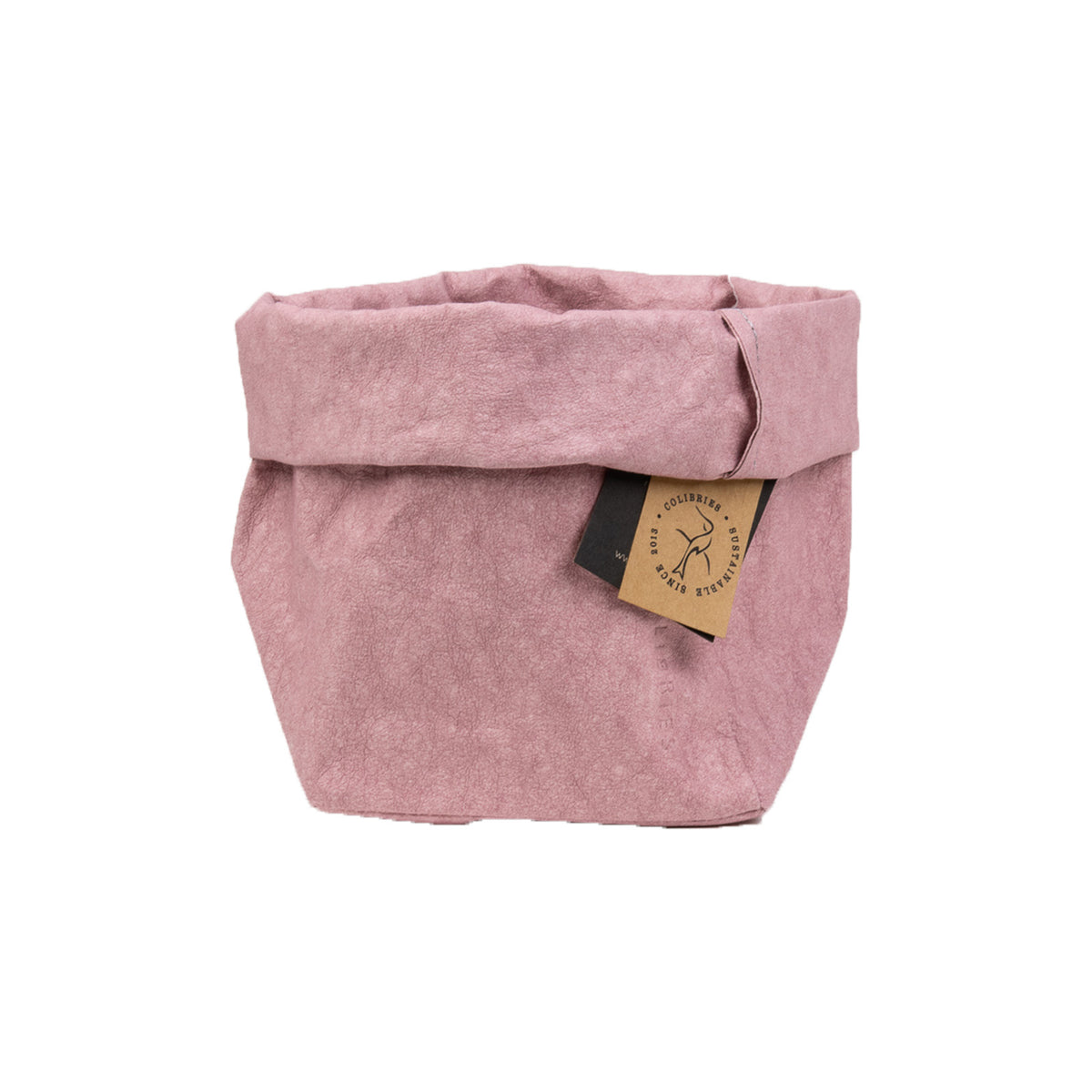 Colibries Plume Storage Basket - Pink
