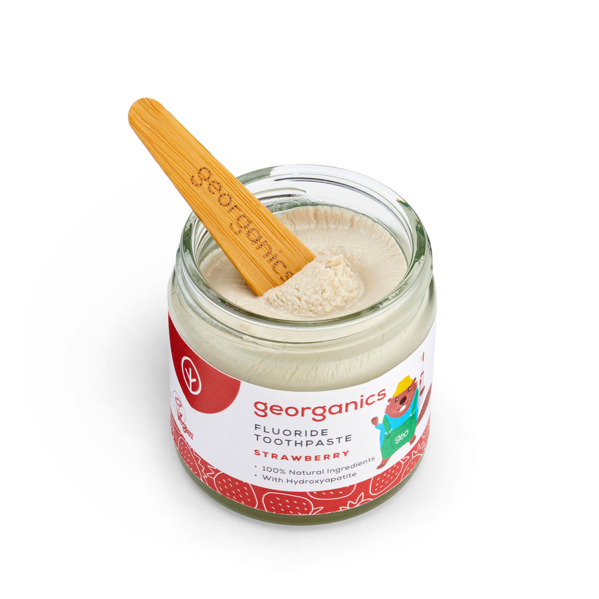 Georganics - Kids Fluoride Toothpaste - Strawberry