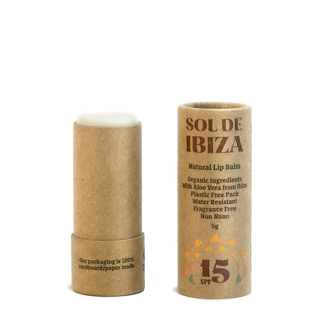Sol de Ibiza natural lip balm SPF15