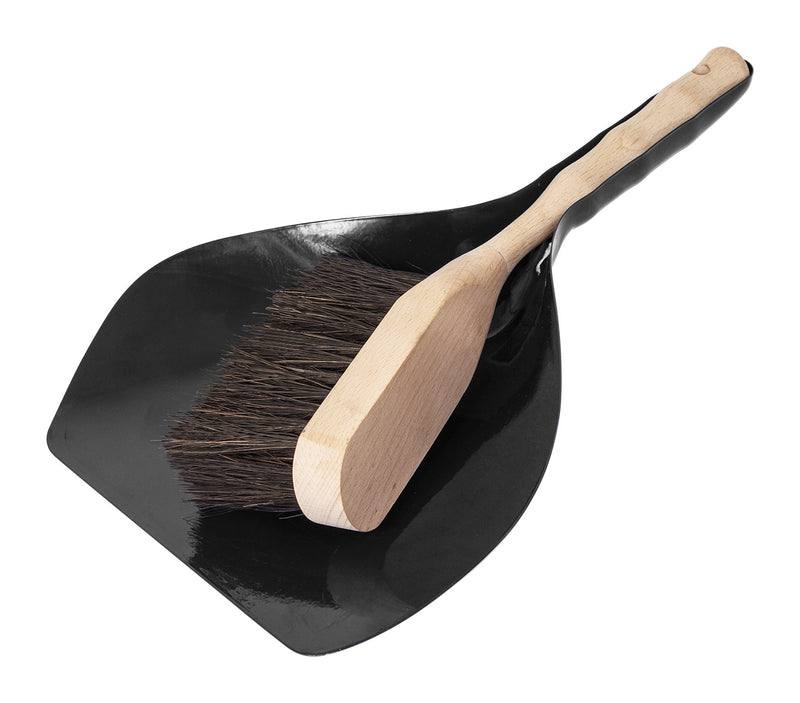 CC Change - Hand Broom and Dustpan - FSC & Black Metal