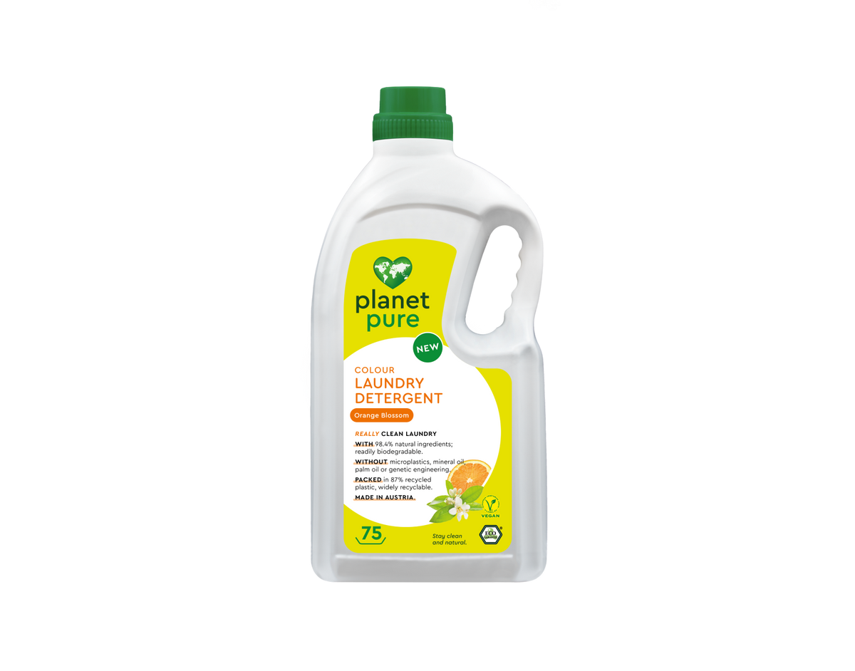Planet Pure - Eco detergent - Coloured laundry - Orange Blossom - 3L