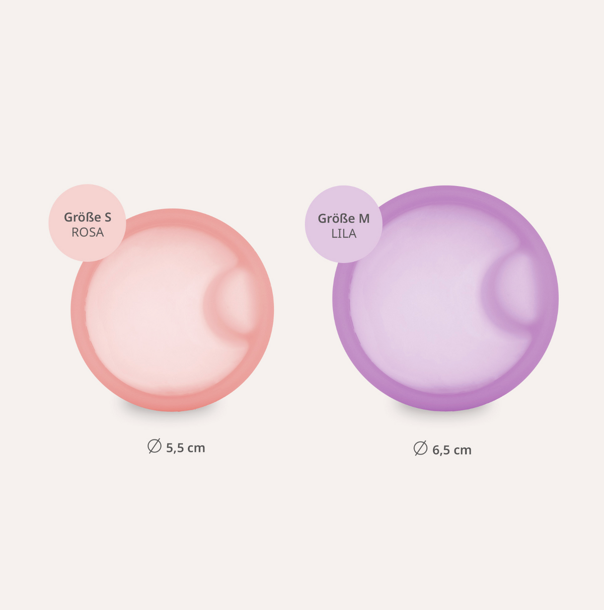 SelenaCup - Menstrual Disc – Pink/Purple