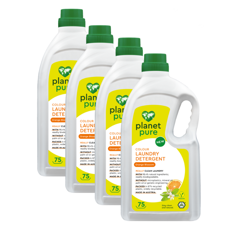 Planet Pure - Eco detergent - Coloured laundry - Orange Blossom - 3L