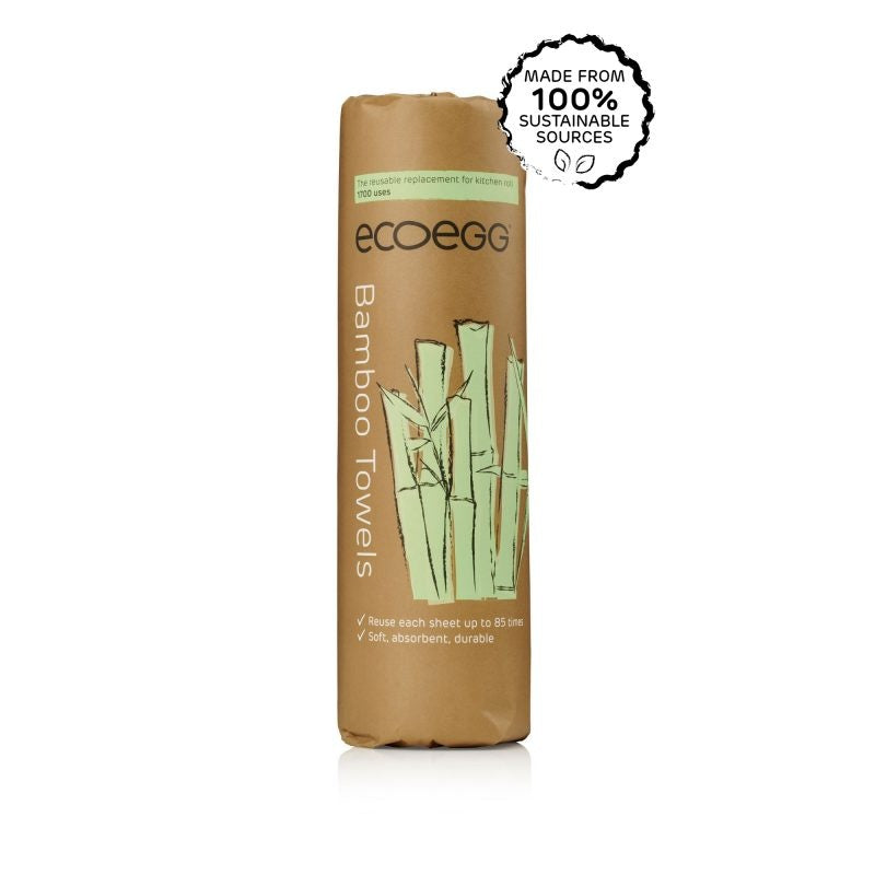 EcoEgg - Reusable Bamboo Kitchen Roll