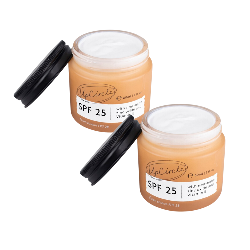 Sunscreen - Face - SPF 25 - Upcycled raspberries - 60 ML