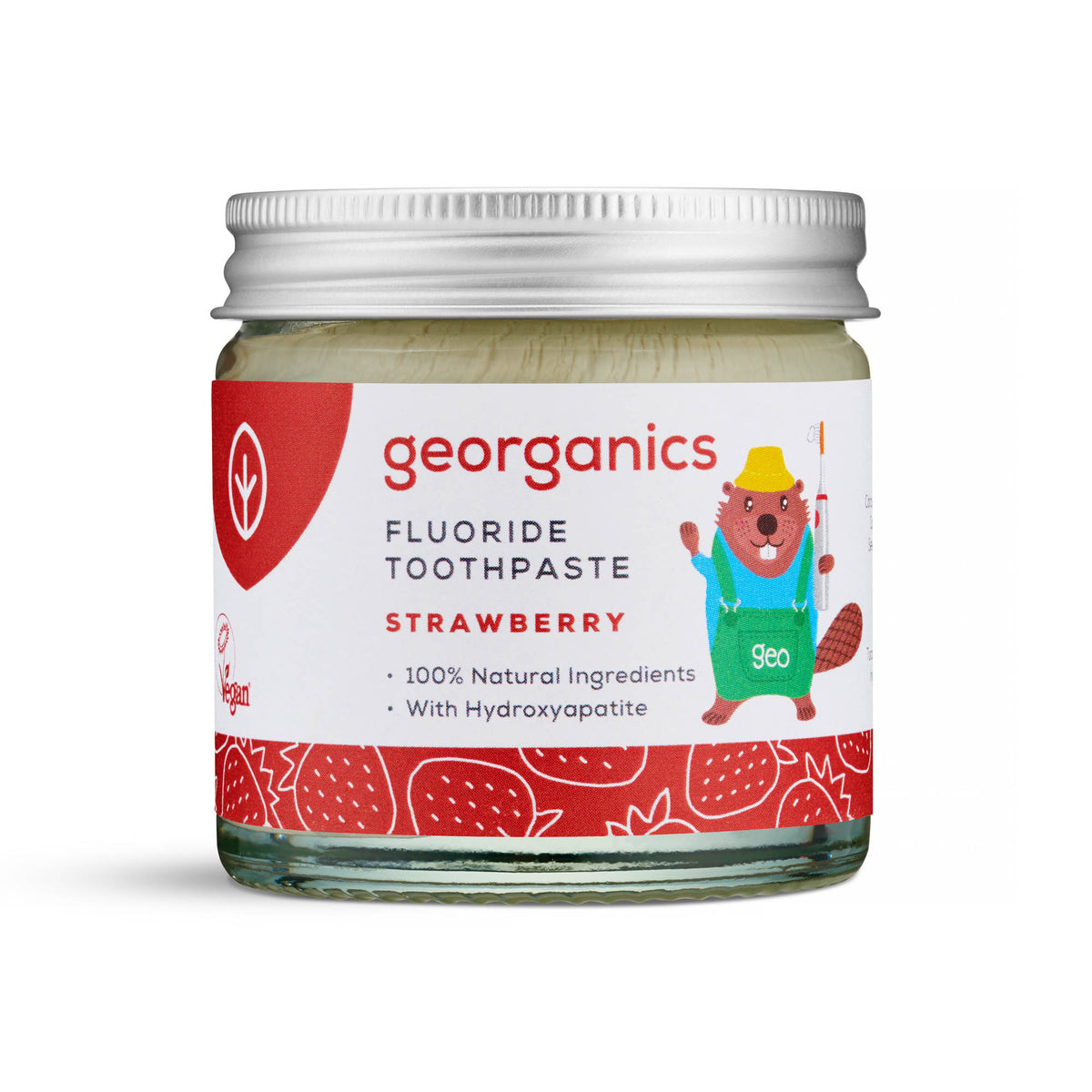 Georganics - Kids Fluoride Toothpaste - Strawberry
