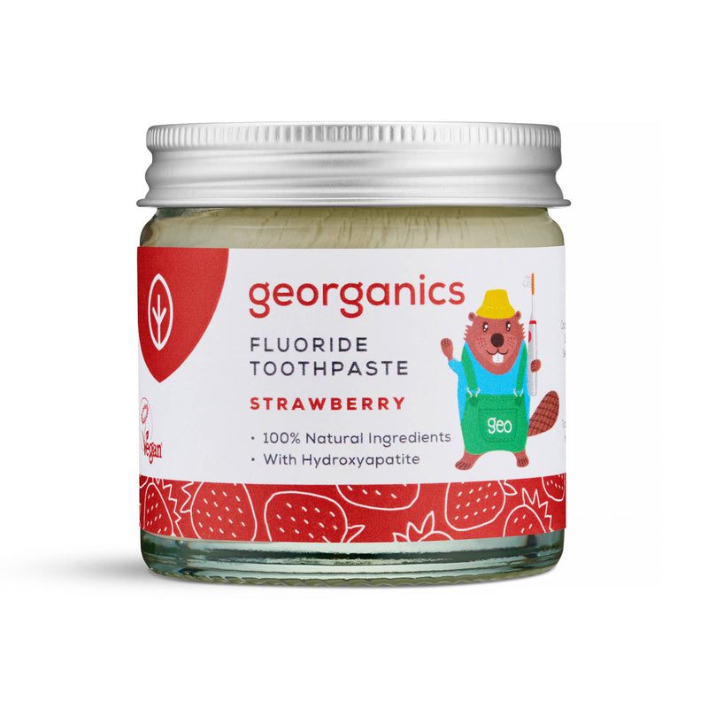 Georganics - Kids Fluoride Toothpaste - Strawberry
