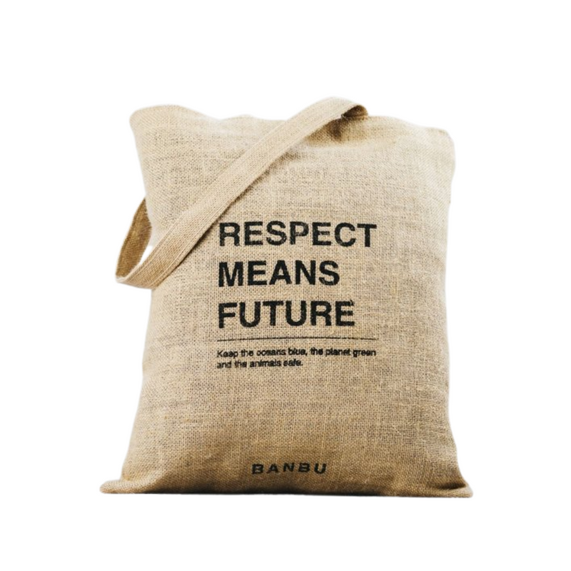 Jute tote bag