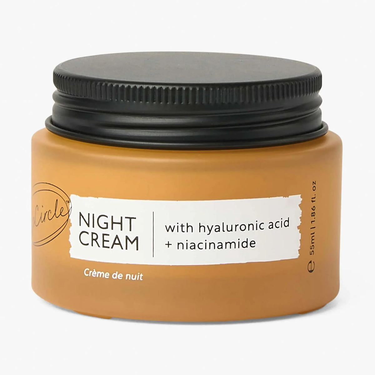 UpCircle Night Cream – Hyaluronic Acid & Niacinamide – 55 ml