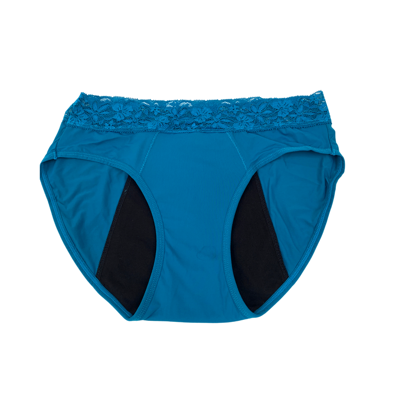 Cheeky Pants menstrual underwear Feeling Pretty - Teal