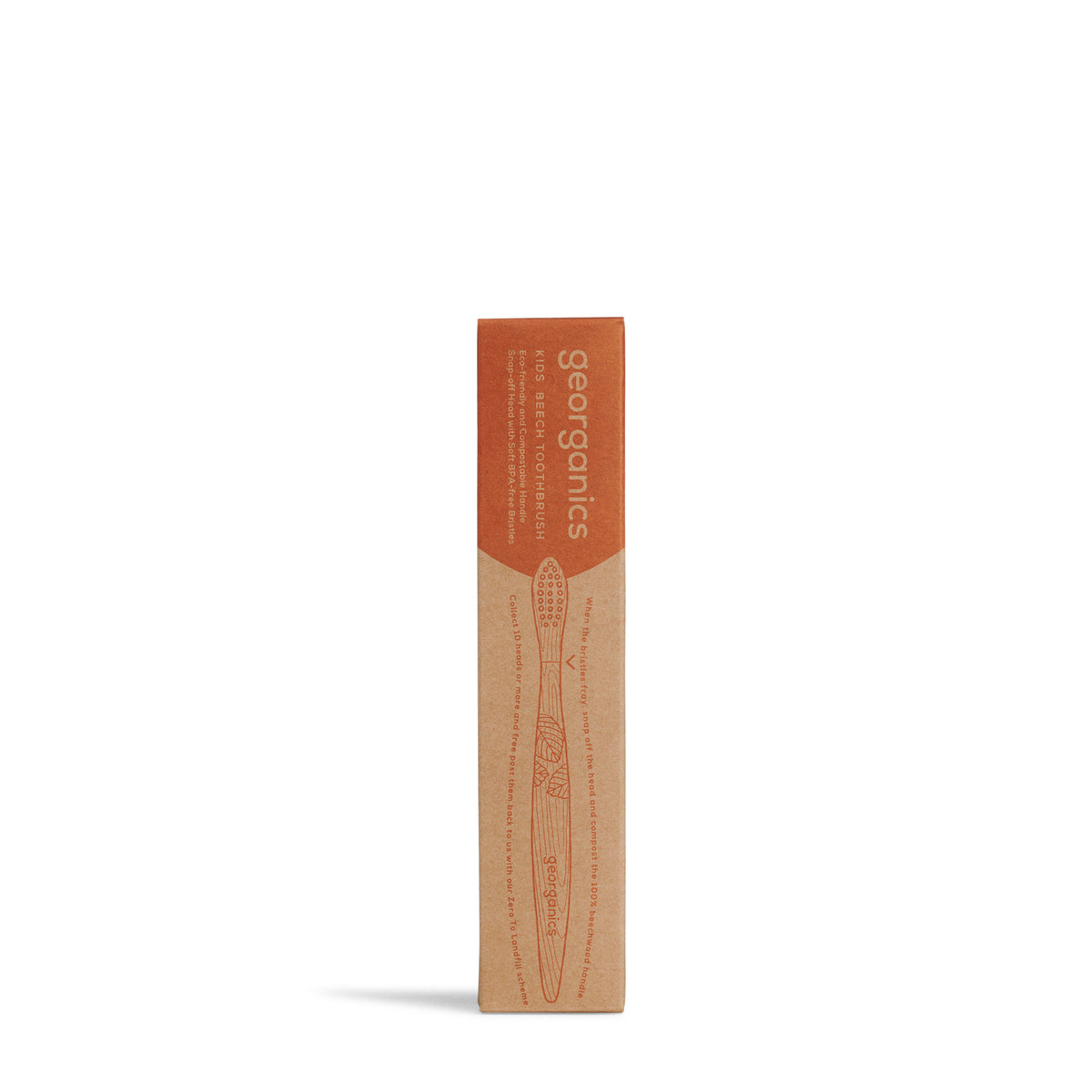 Georganics - Beechwood toothbrush - Kids