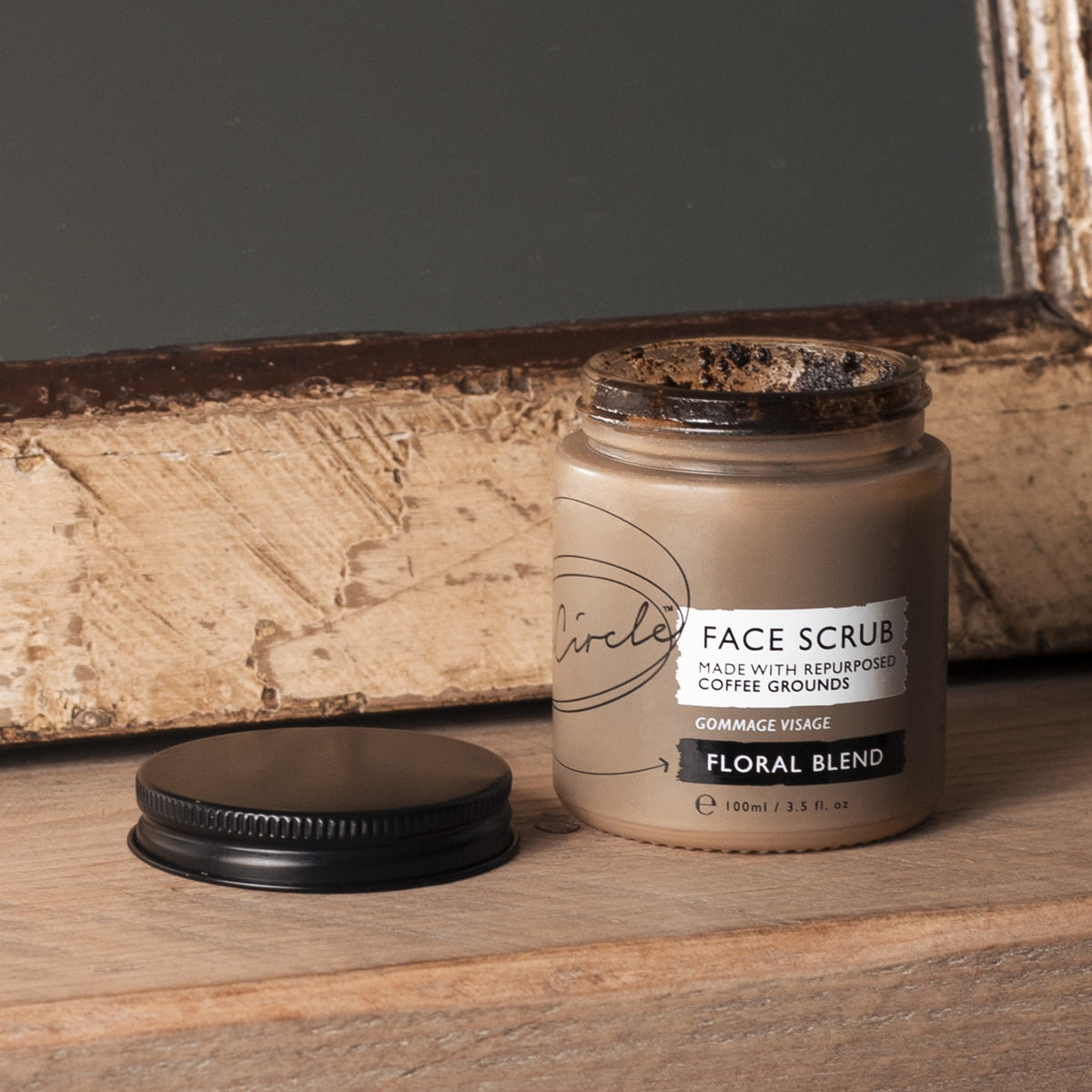 Night Cream & Coffee Face scrub - Upcycled Blueberries & Coffee Grounds